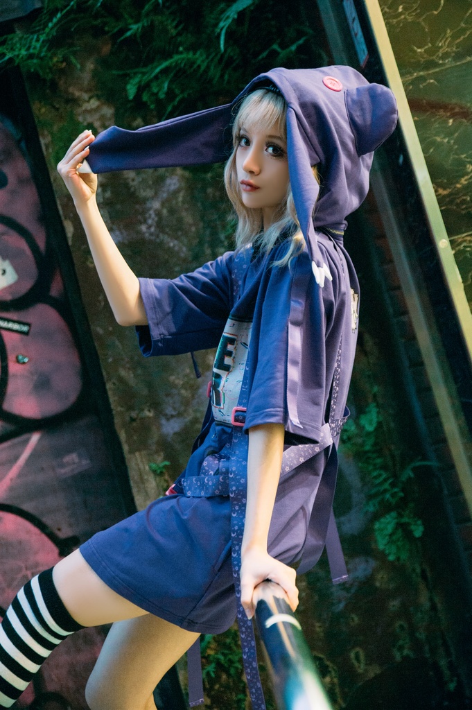 Jillpunkてぃらtiraコラボ第2弾 王道RPG大冒険 ドット絵 ゲーム機モチーフ ハーネス装着帯 フード取り外し2WAY 熊耳 半袖 ゆったりパーカー メンズ レディー 可愛い おしゃれ 男女兼用ファッション秋葉系萌え二次コン