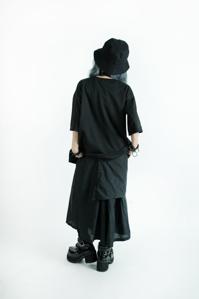 Jillpunkパンクロック 火炎の宿曜 おひつじ牡羊座プリント ゆったり半袖 Tシャツ Oversizeオーバーサイズ オリジナル カッコいいメンズ レディー V系 おしゃれ大きいサイズ男女兼用ファッション