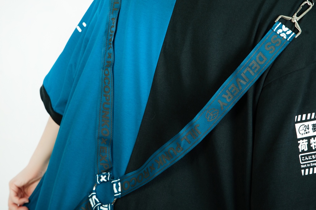 Jillpunkアニメ 可愛いお宅 ニ次コン 機動警察 NEET 自宅警備員 巡査警戒兵 ハーネス付き カンガルーポケット 反対色 うさぎ耳 ゆったり半袖 パーカー オリジナル メンズ レディーズ おしゃれ 男女兼用 ファッション 秋葉系