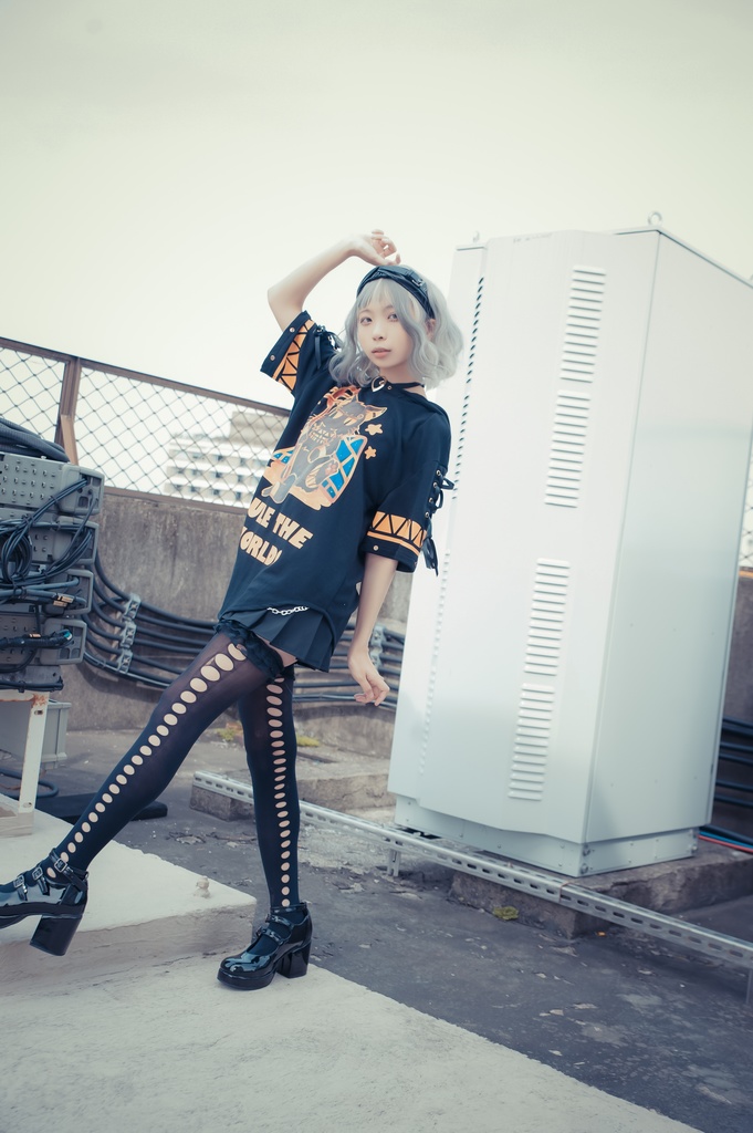 Jillpunk芝麻コラボアニメ 可愛い お宅 ニ次コン エジプト神話ベビー バステト猫の女神 ラウンドヘム レースアップリボン ゆったり 猫耳 半袖 パーカー オリジナル メンズ レディーズ おしゃれ 男女兼用 ファッション 秋葉系 可愛い 猫系