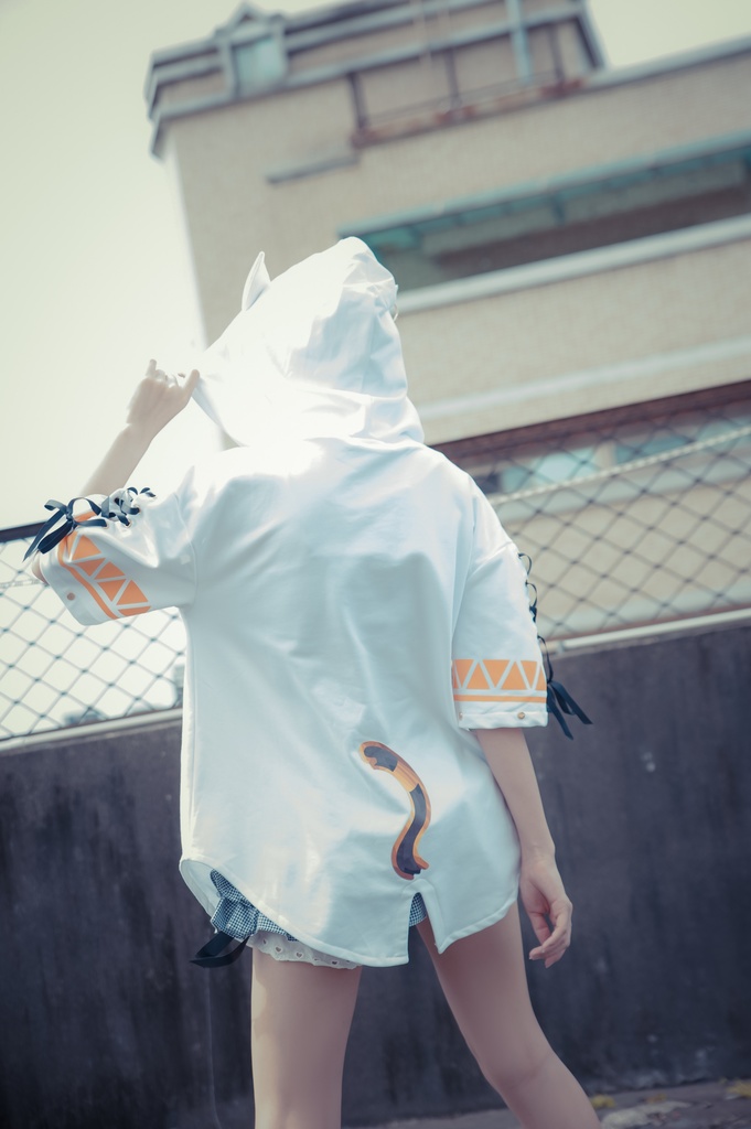 Jillpunk芝麻コラボアニメ 可愛い お宅 ニ次コン エジプト神話ベビー バステト猫の女神 ラウンドヘム レースアップリボン ゆったり 猫耳 半袖 パーカー オリジナル メンズ レディーズ おしゃれ 男女兼用 ファッション 秋葉系 可愛い 猫系