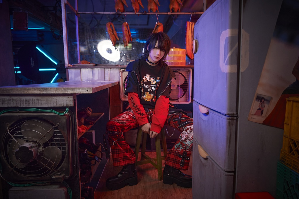 Jillpunk芝麻コラボアニメ 可愛い お宅 ニ次コン エジプト神話ベビー家族チーム マスコットモチーフプリント Oversizeオーバーサイズ 半袖 Tシャツ オリジナル メンズ レディーズ おしゃれ 男女兼用 ファッション 秋葉系