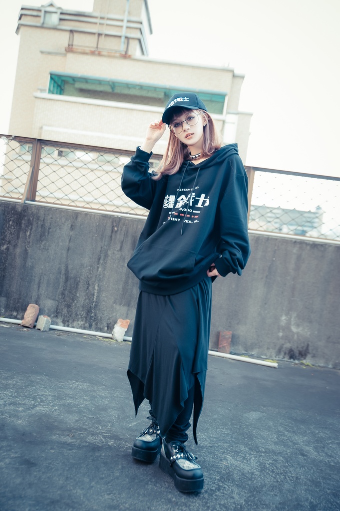 Jillpunkアニメ 二次コン 痛オタク 課金戦士2.0神選使 懐古レトロ ドット絵プリント 綿 ゆったり長袖パーカー オリジナルスタイル メンズ レディーズ おしゃれ男女兼用ファッション秋葉系カッコいい