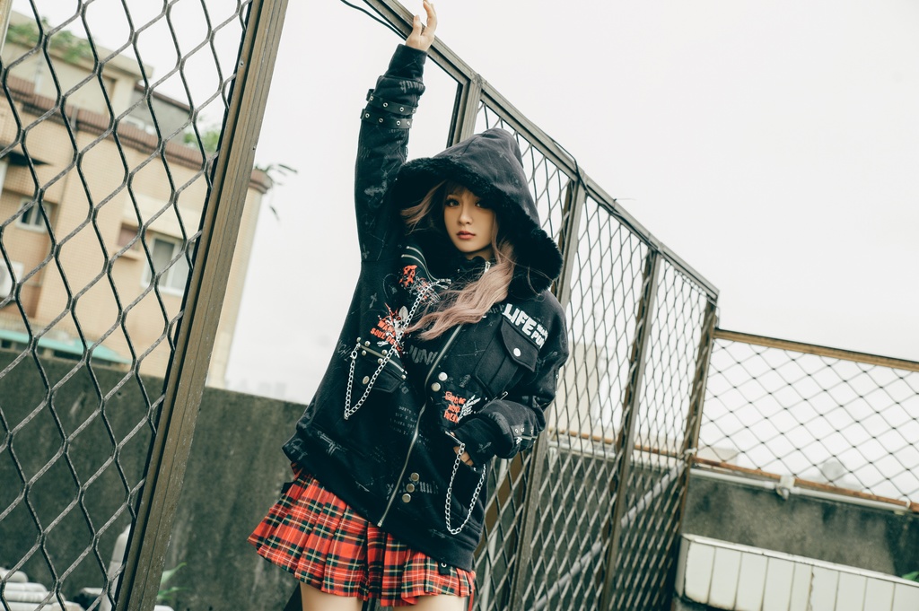 Jillpunk パンクロック バンギャ 兄系ファッション 魂の契約 ヴィンテージプリント 裏起毛 パーカーコート フェイクファー付きフード取り外し可 ジャケット 防寒 オリジナル おしゃれ男女兼用 カッコいい