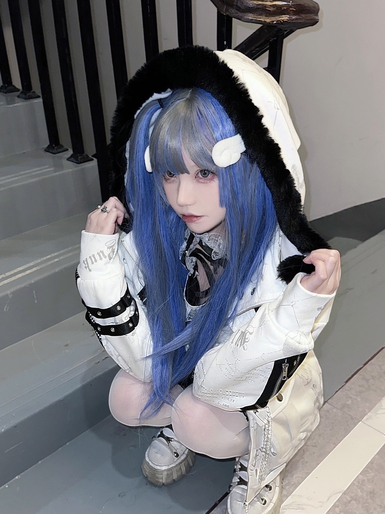 Jillpunk パンクロック バンギャ 兄系ファッション 魂の契約 ヴィンテージプリント 裏起毛 パーカーコート フェイクファー付きフード取り外し可 ジャケット 防寒 オリジナル おしゃれ男女兼用 カッコいい