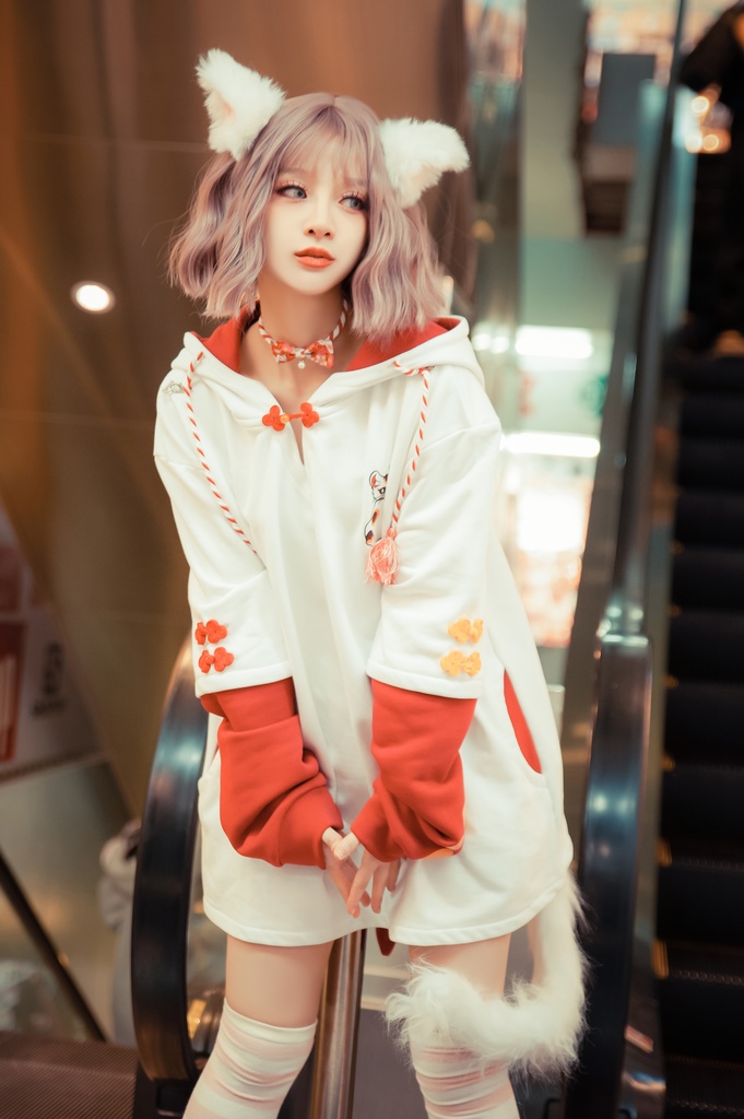 Jillpunk和風モード 芝麻コラボ 夢カワ かわいい 猫系 萌え 大黒天ネコ 招き猫 銭貨タッセル付き 猫耳 ゆったり 長袖 パーカー オリジナル メンズ レディーズ おしゃれ 男女兼用 ファッション 秋葉系 可愛い