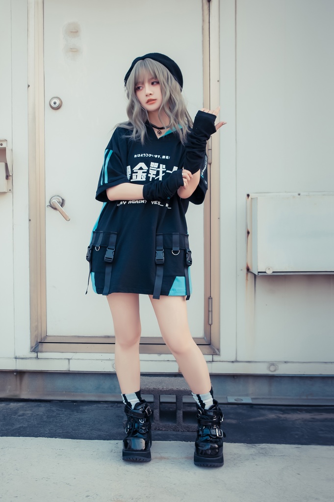 Jillpunkアニメ 二次コン 痛オタク 課金戦士 猫課長 懐古レトロ ドット絵 顔文字プリント 綿 ゆったり 猫耳半袖パーカー オリジナルスタイル メンズ レディーズ おしゃれ 男女兼用 ファッション 秋葉系 可愛い