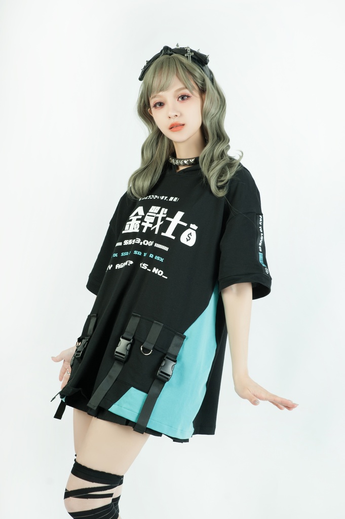 Jillpunkアニメ 二次コン 痛オタク 課金戦士 猫課長 懐古レトロ ドット絵 顔文字プリント 綿 ゆったり 猫耳半袖パーカー オリジナルスタイル メンズ レディーズ おしゃれ 男女兼用 ファッション 秋葉系 可愛い