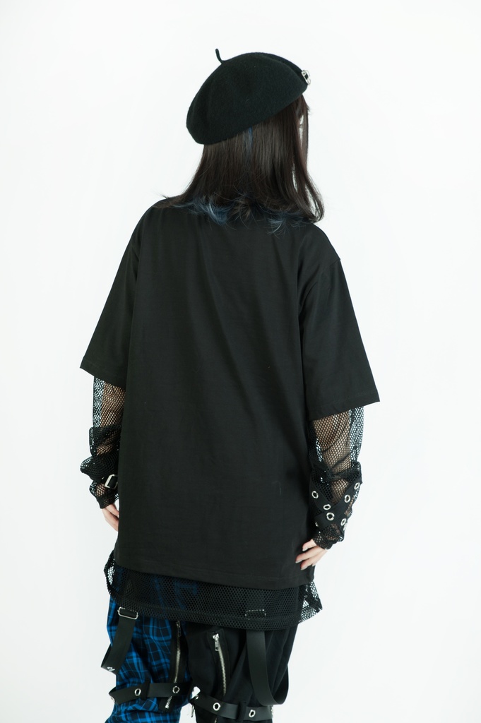 Jillpunk芝麻コラボアニメ 可愛い お宅 ニ次コン エジプト神話ベビー 東方神獸 マスコットモチーフプリント ゆったりサイズ 半袖 Tシャツ オリジナル メンズ レディーズ おしゃれ 男女兼用 ファッション 秋葉系