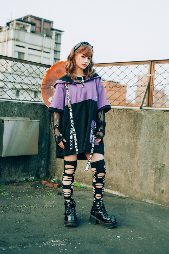 Jillpunk可愛いお宅 アニメ ニ次コン 機動警察 NEET 自宅警備員 電波ネコ ジッパーネック 工業風ポケット 猫耳 樹脂バックルベルト付き ゆったり半袖 パーカー オリジナル メンズ レディーズ おしゃれ 男女兼用 ファッション 秋葉系