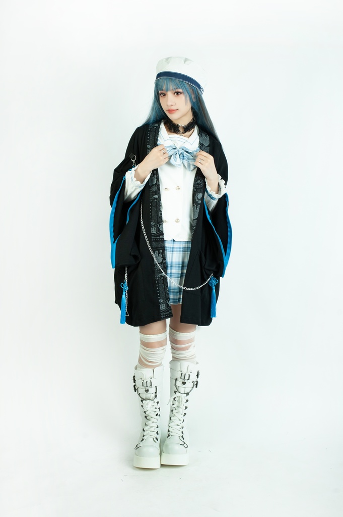 Jillpunk 和風モード 和柄 戦国武将物語 豊臣秀吉 夢のまた夢 武将譚 家紋刺繡 チャイナ結びタッセル付き 振袖現代羽織 和装ジャケット オリジナル メンズ レディー V系 カッコいい おしゃれ 男女兼用ファッション