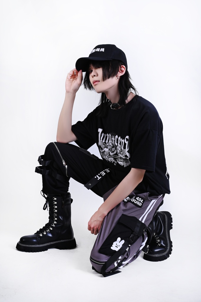 Jillpunkアニメ カッコいい お宅界隈 ニ次コン 機動警察 NEET 自宅警備員 巡査警戒兵 取り外し可能 カーゴポケット 2WAYジョガーパンツ ハーフズボン オリジナル メンズ レディーズ おしゃれ 男女兼用 ファッション 秋葉系 カッコいい