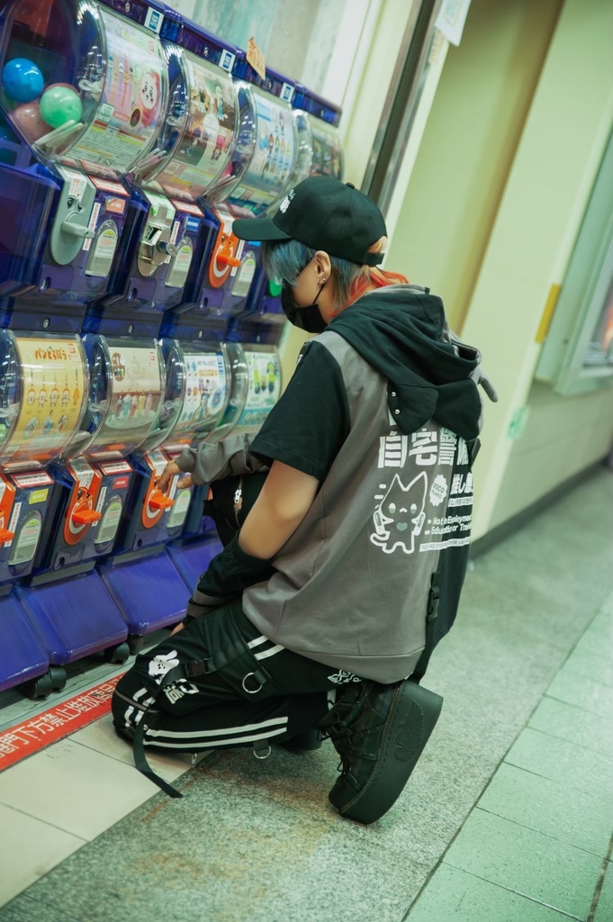 Jillpunkアニメ カッコいい お宅界隈 ニ次コン 機動警察 NEET 自宅警備員 巡査警戒兵 取り外し可能 カーゴポケット 2WAYジョガーパンツ ハーフズボン オリジナル メンズ レディーズ おしゃれ 男女兼用 ファッション 秋葉系 カッコいい