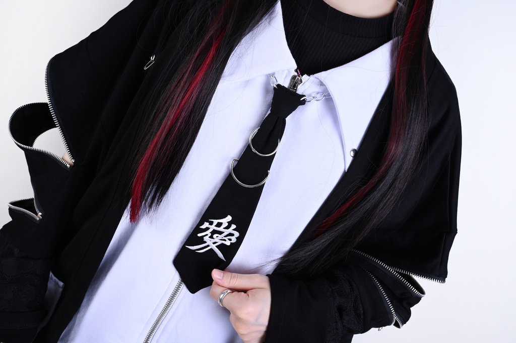 Jillpunk 和風モード 和パンク 和洋折衷 戦国武将物語 直江兼續 愛染明王 武将譚 家紋刺繡 重ね着 レース ネクタイ付き 振袖現代羽織 和装ジャケット オリジナル メンズ レディー V系 カッコいい おしゃれ 男女兼用ファッション