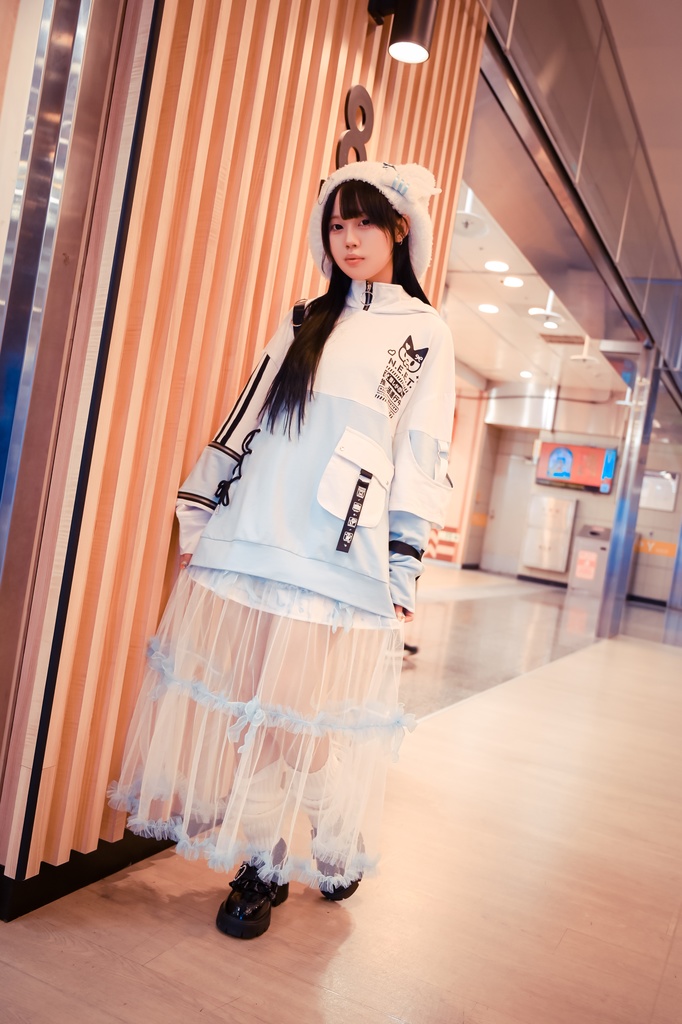 Jillpunk可愛い お宅界隈 アニメ ニ次コン 推し活ねこ NEET 自宅警備員 カーゴポケット色相配色 工業風 ハイネック 猫耳 ゆったり長袖 パーカー オリジナル メンズ レディーズ おしゃれ 男女兼用 ファッション 秋葉系