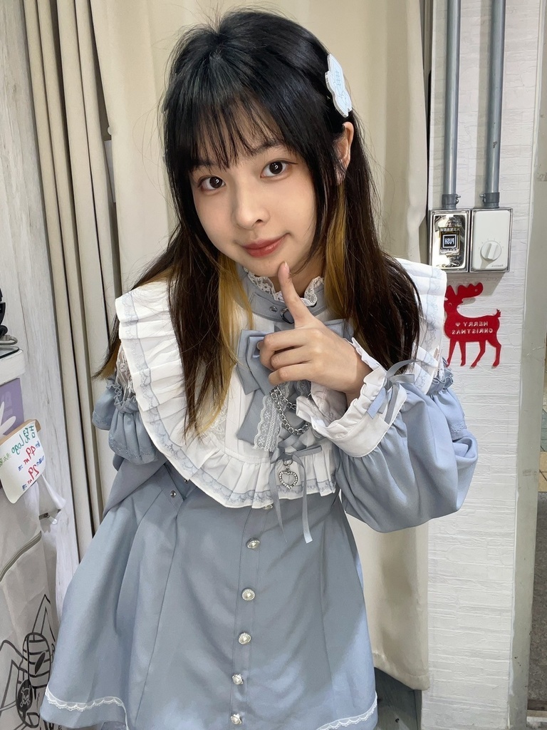 Jillpunk 量産型 地雷系 天使界隈 ロリータ 着せ替え人形 蝶ネクタイ付き フリル 透けレース 長袖 セーラーワンピース シャツドレス ショーパンセット オリジナル 姫系 可愛い おしゃれ ファッション萌え 秋葉原