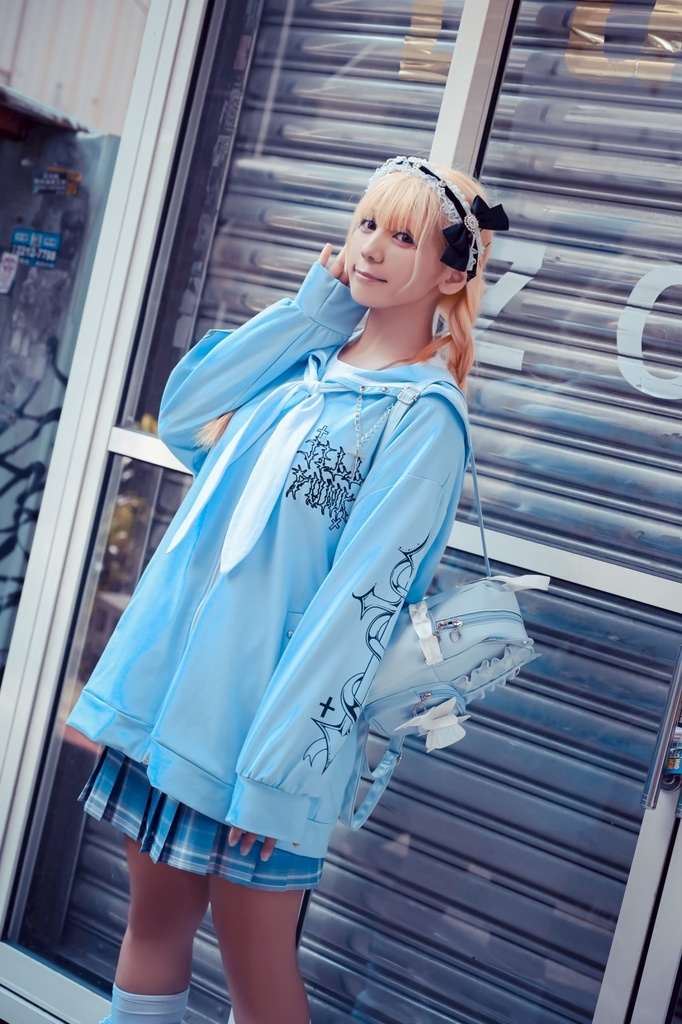 Jillpunk原宿 お宅 アニメ界隈 墮天領域 ラペルチェーン付き 水兵ネクタイ 刺繍入り ゆったり セーラー服長袖ジャケット オリジナルメンズ レディー おしゃれ 男女兼用ファッション秋葉系