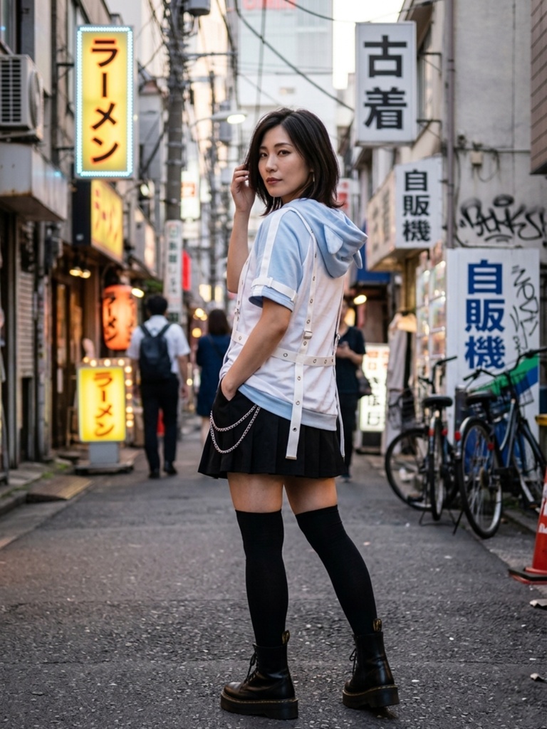Jillpunk可愛い お宅 アニメ オタ猫日誌 NEET 自宅警備員 アームカバー アイレットハーネス付き 1/4ZIP 猫耳 ユーティリティウェア 半袖パーカー オリジナル メンズ レディーズ 秋葉系 サブカル