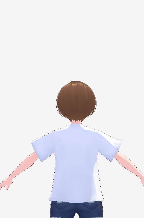 宇宙お月見Tシャツ