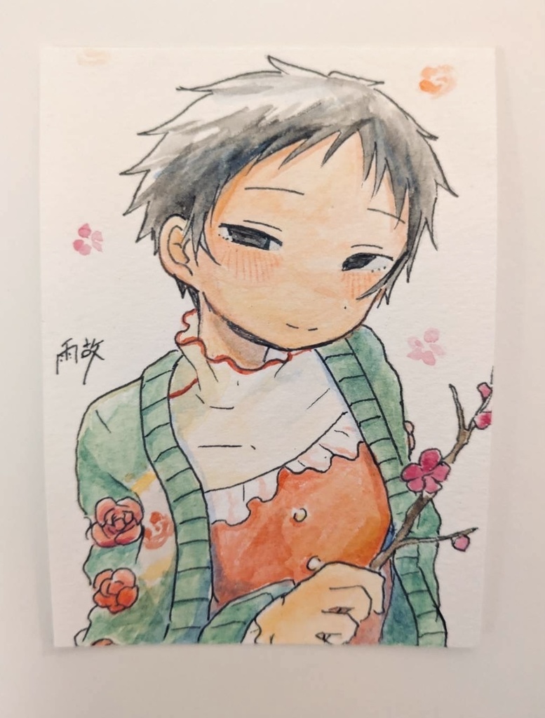 ドローイング　風ちゃん