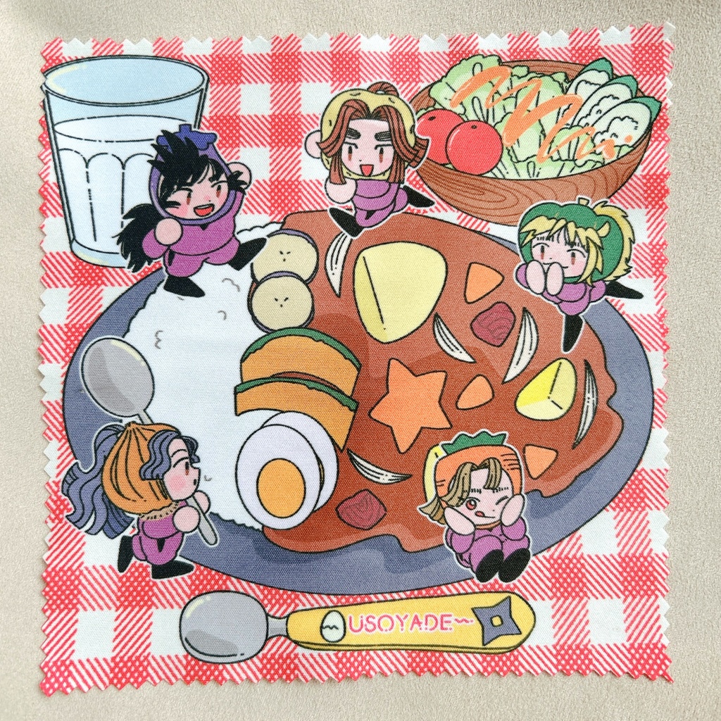 USOYADEメガネ拭き～カレーな妖精の四年生～