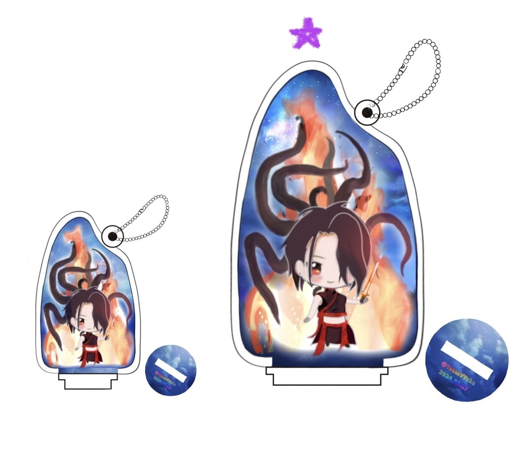 クーロンさん(大size)アクリルスタンド兼アクリルキーホルダー［匿名配送］