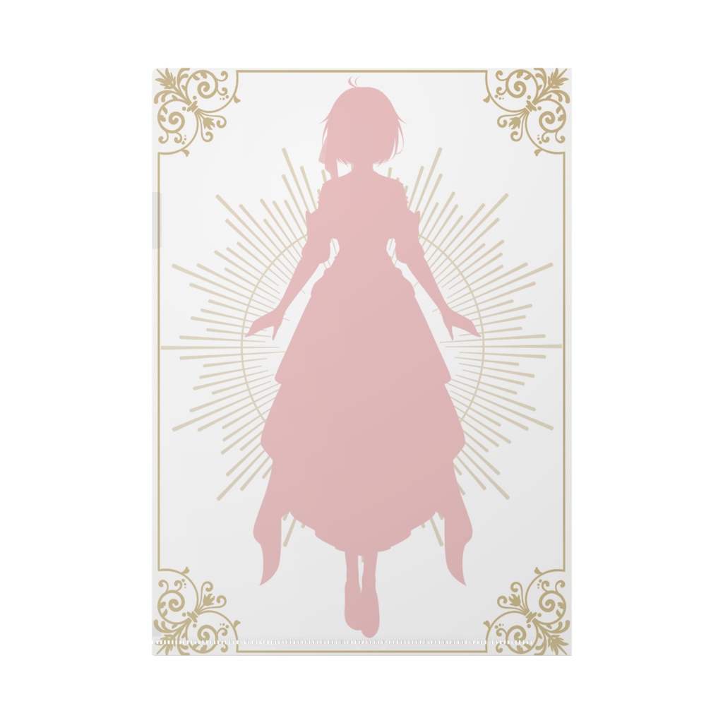 白織玖歌:クリアファイル Ver.均衡者<A4サイズ>