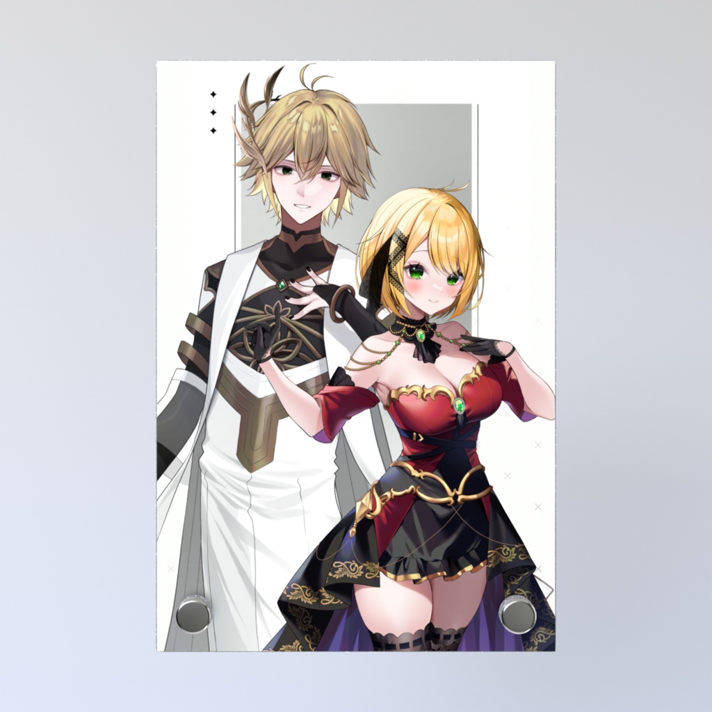 白織玖衣/白織玖歌:アクリルフォトパネル<100×148mm>