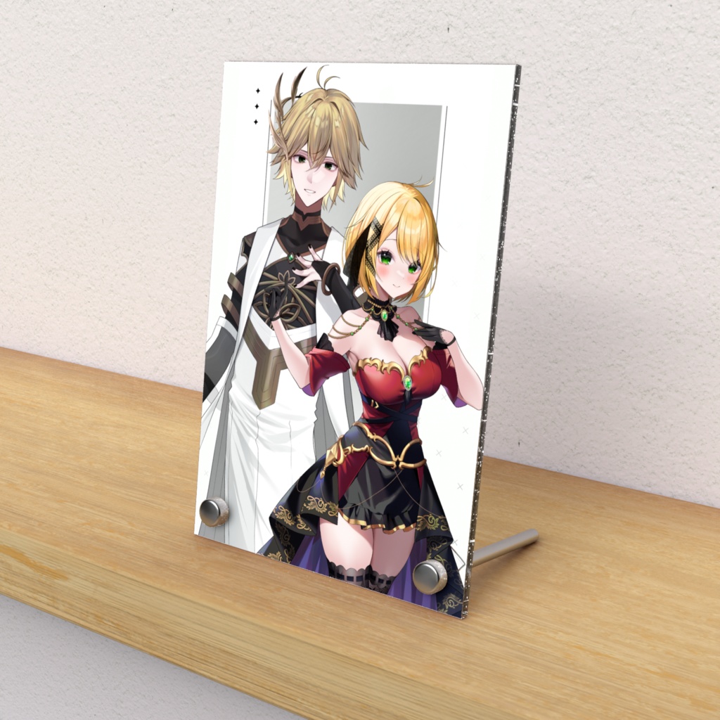 白織玖衣/白織玖歌:アクリルフォトパネル<100×148mm>