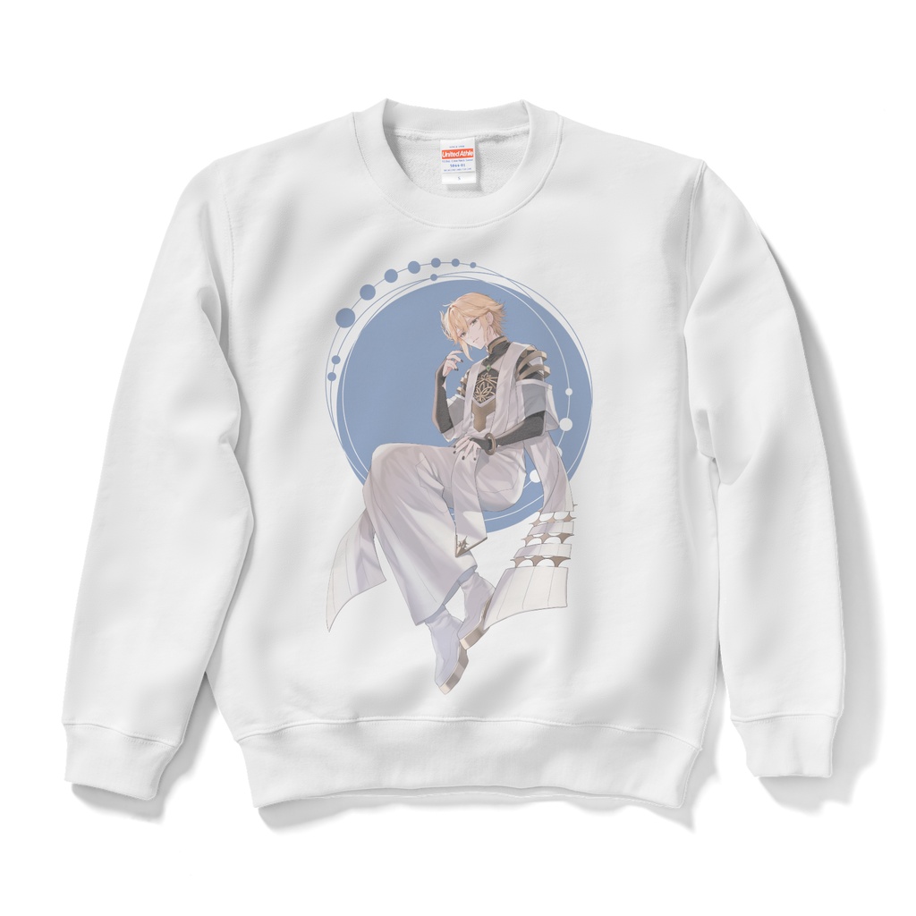 白織玖衣:スウェット<S/M/L/XL 白only>