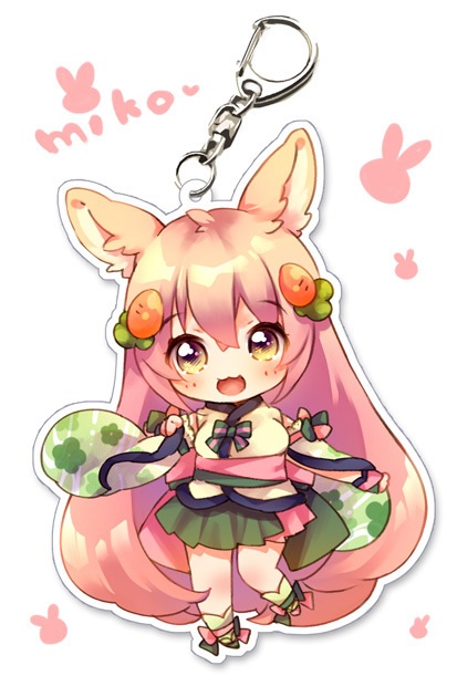 アクリルキーホルダー【青羽マコト・宇佐美みこ】