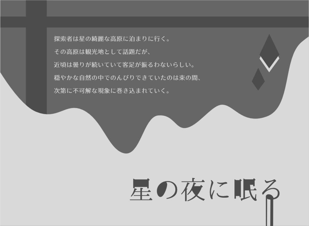 CoC6,7thシナリオ「星の夜に眠る」