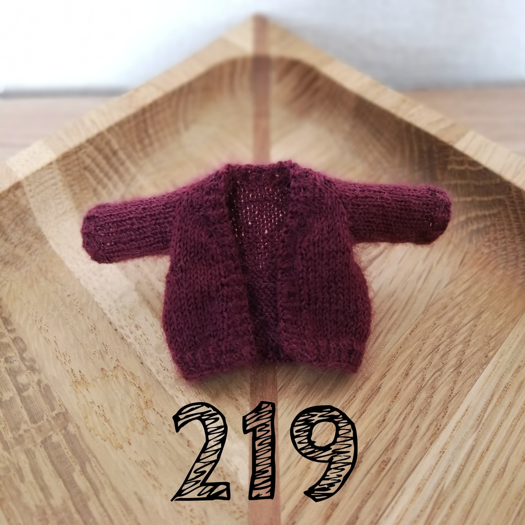 【紫色】ボタンレスカーディガン