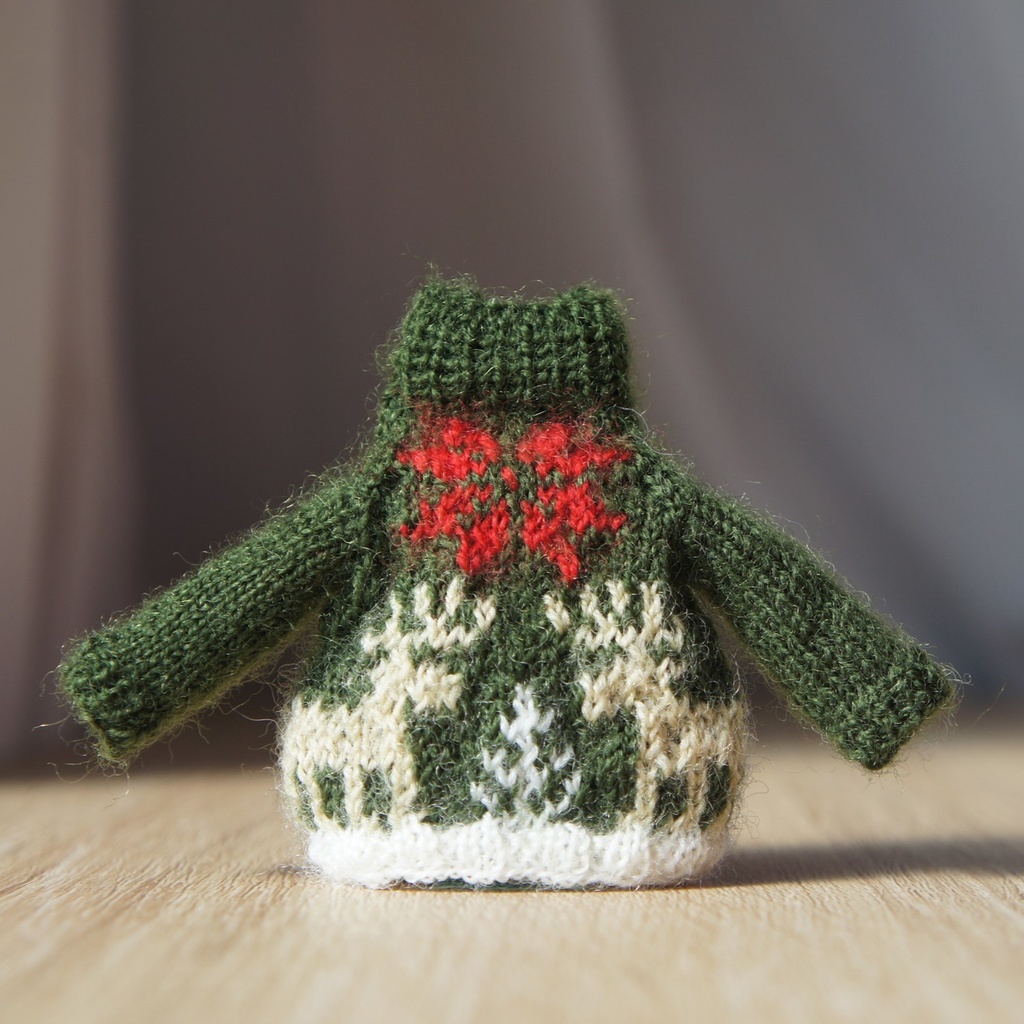 new★【緑251】プルオーバー　ねんどろいどどーる　オビツ11　セーター　ニット