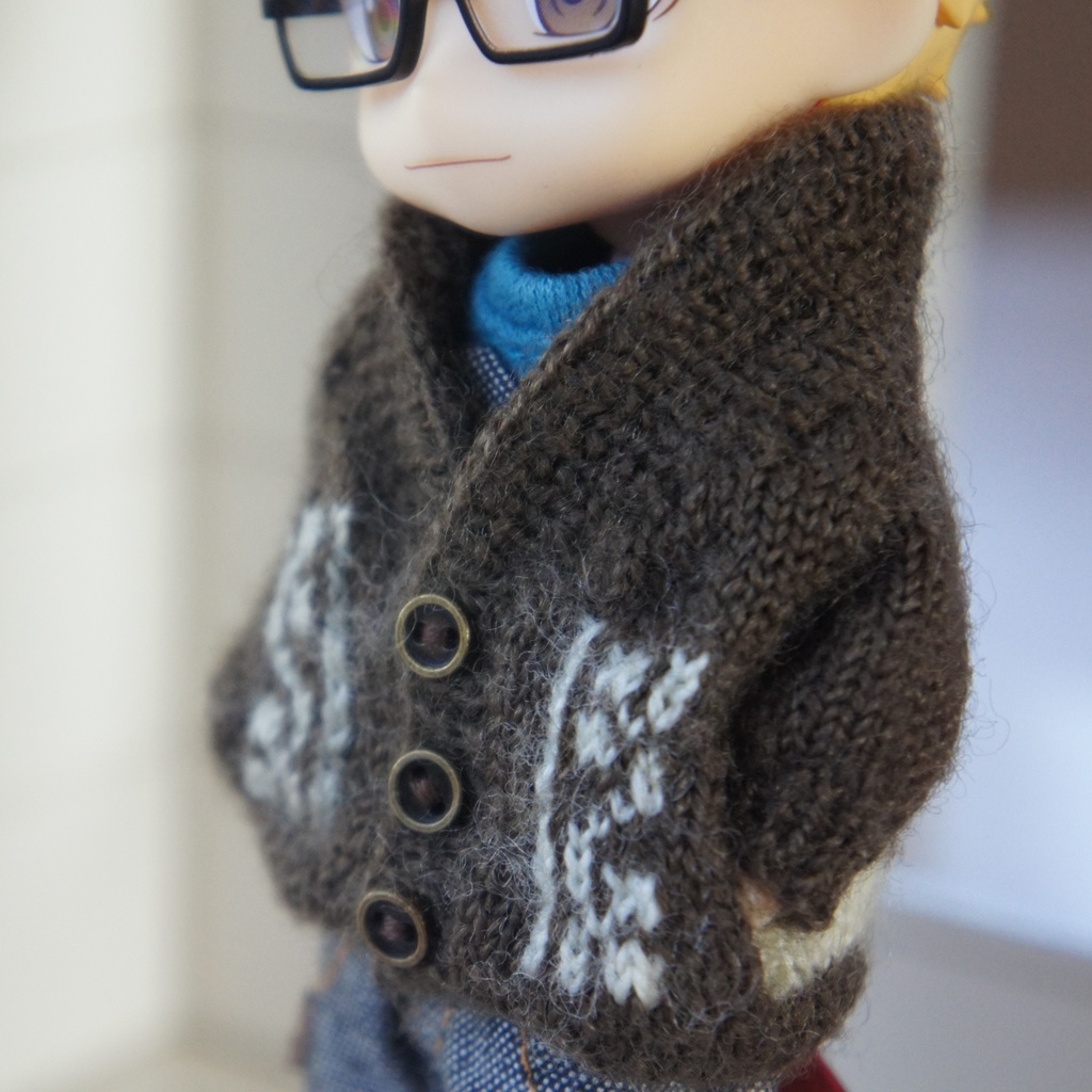 【へちま襟】カウチンジャケット