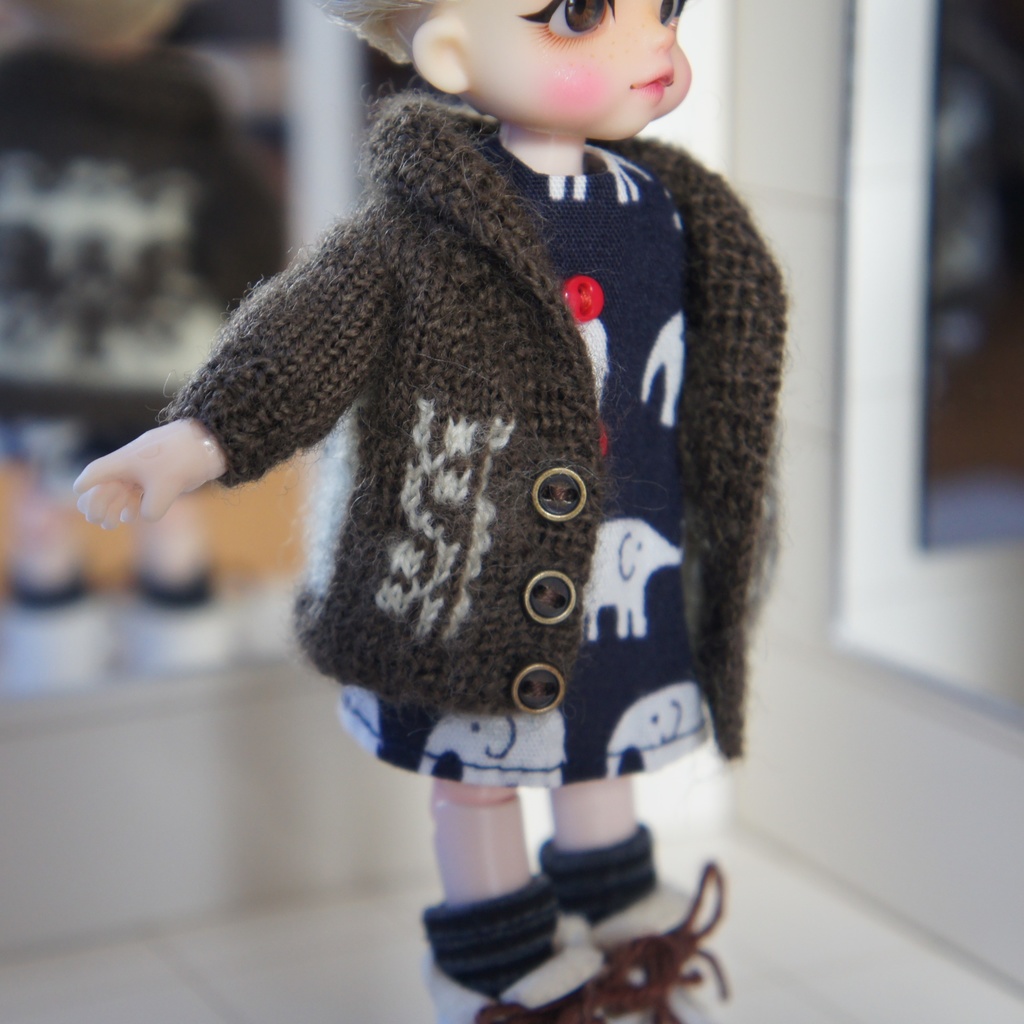 【へちま襟】カウチンジャケット