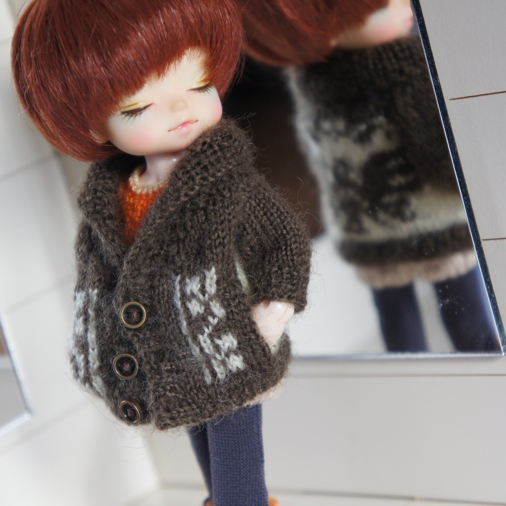 【へちま襟】カウチンジャケット