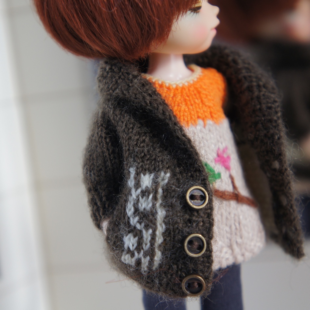 【へちま襟】カウチンジャケット