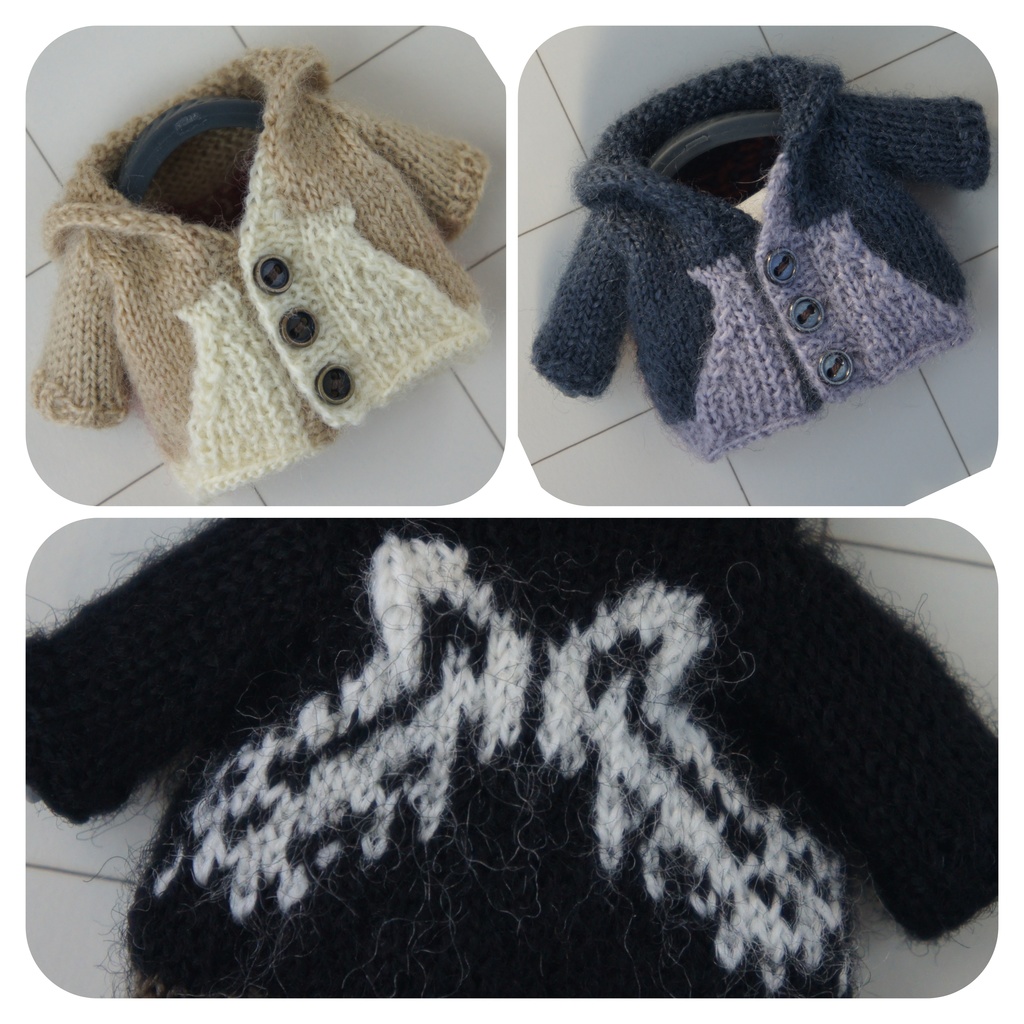 毛糸のジャケット　全3色