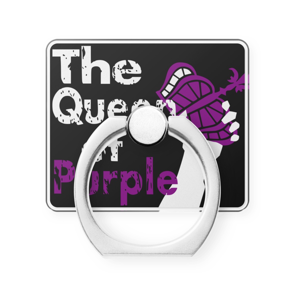 QoP Queen of Purple デザイン　スマホリング