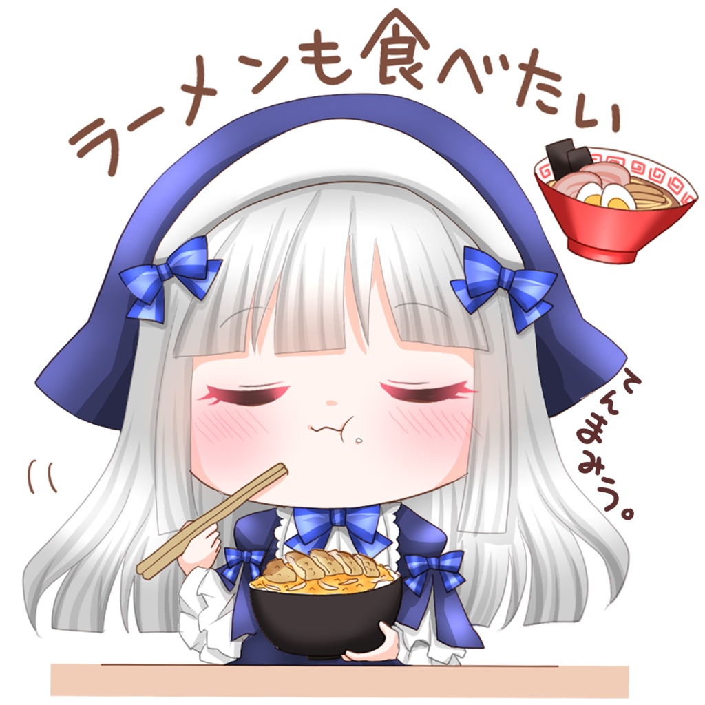 キラキラステッカー_こけもも_03(ラーメン)