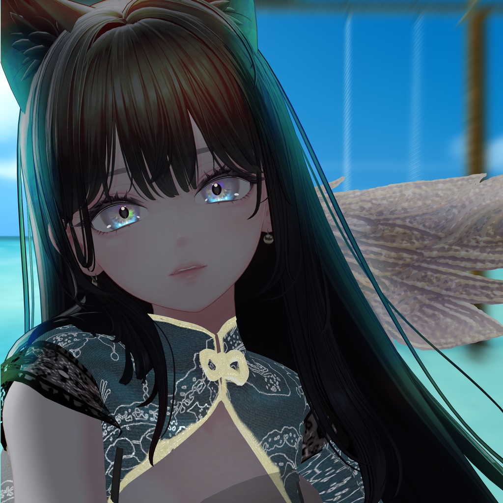海咲.真央.リンネ-動くアイテクスチャ-海花-