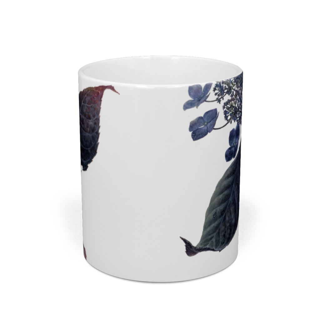 マグカップ 紫陽花