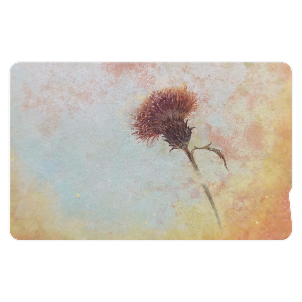 ICカードステッカー 2枚入 薊(あざみ)