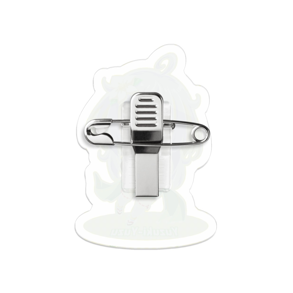 柚月ゆず◇アクリルバッジ◇