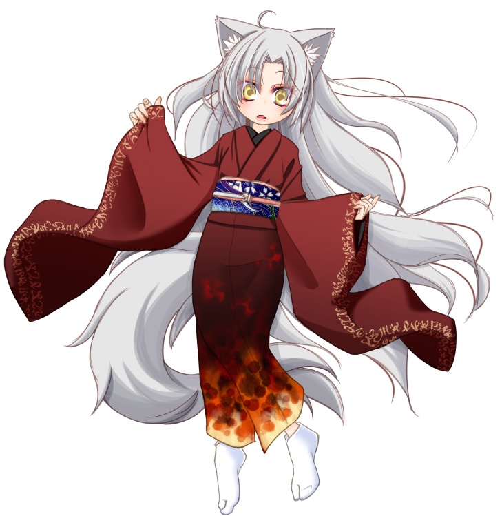 立ち絵素材「白狗導王」