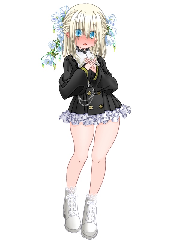 立ち絵素材「微光 / pretty」