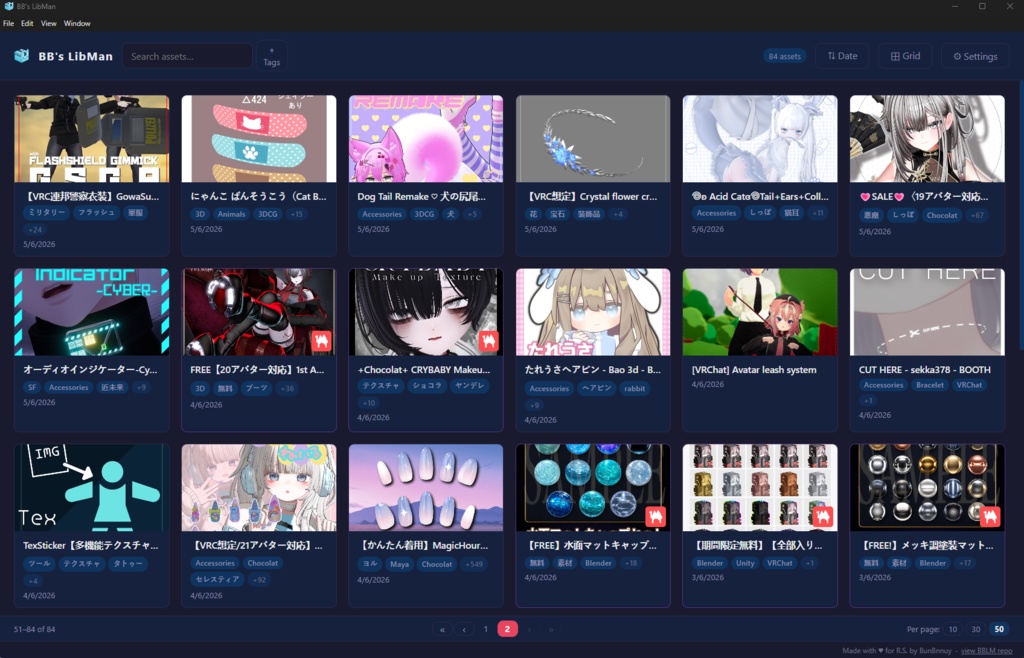 BB's Library Manager
