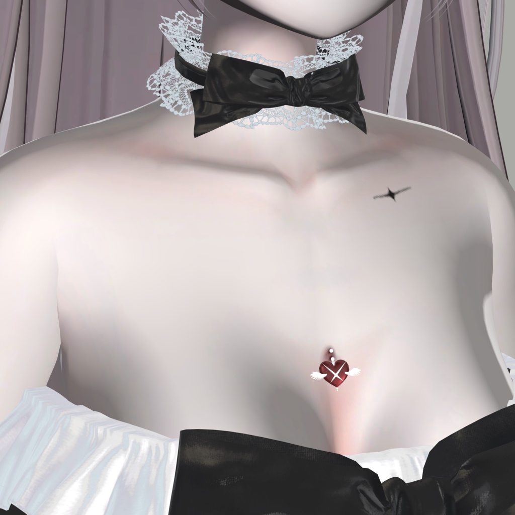 【7アバター対応】𝐛𝐮𝐬𝐭 - 𝐁𝐎𝐃𝐘 𝐏𝐢𝐞𝐫𝐜𝐞 傷textureとタトゥー☻