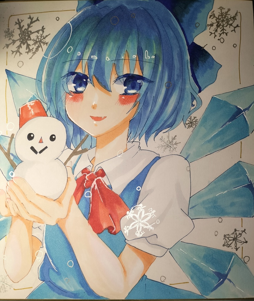 チルノ (24.2cm×27.2cm)